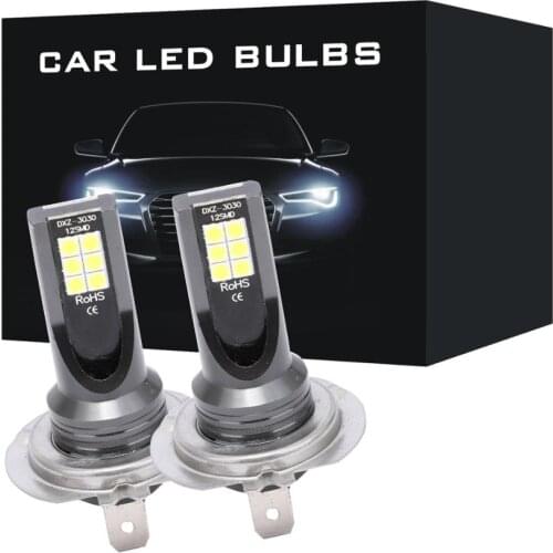 2Pcs 12V CSP Car Fog Lights 3030 Chips Bulbs H7 Led H4 Car Headlight H1 H3 H8 H11 9005 9006 Vehicle Lighting Headlamp