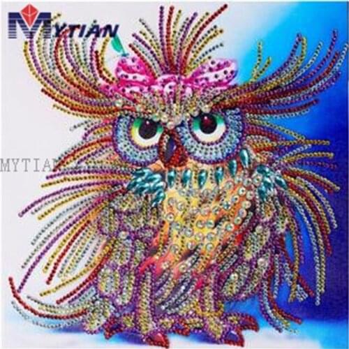 Owl Diamond Embroidery MYTIAN 5D DIY Diamond Painting Full Square&Round Diamond Mosaic Pictures of Rhinestone Home Decoration