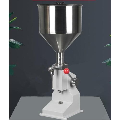 A50 NEW Manual Filling Machine (5~50ml) for Cream Shampoo Filler Cosmetic Paste Sausage Gel Filling Machine