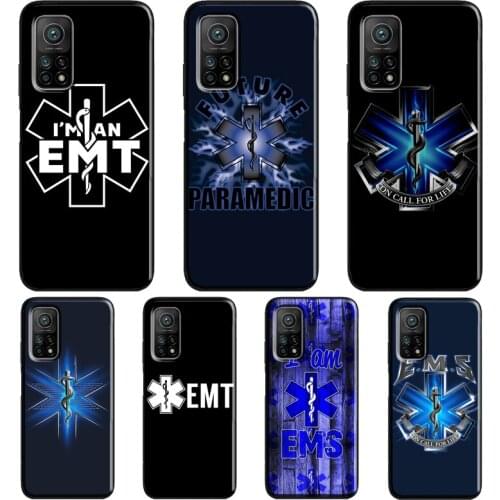 EMT EMS Medical Rescue For Xiaomi Mi 11 Ultra Note 10 Lite Mi 9T 10T Pro A3 Coque For POCO X3 Pro M3 F1 F3 Case