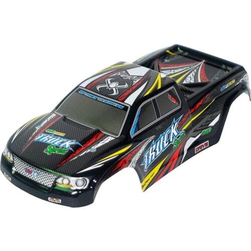 For XinleHong 9125 1/10 High Speed RC Car Body Shell Vehicle DIY Accessories Replacement Parts,Red