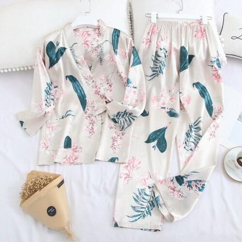 Женские атласные пижамы Fallsweet China At AliExpress