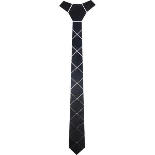 Glossy Satin Black Necktie Acrylic Skinny Silk Ties Classy Hankerchief Set Suits Fashion Business Wedding Casual Blaze Cravatte