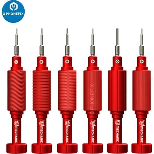 Mechanic High Precision iShell 3D Screwdriver Set 0.8 Torx 0.6 Y 1.2 1.5 Phillips 2.5 T2 for iPhone Samsung Repair Hand Tool Kit