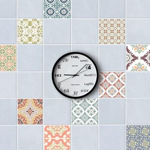 Alwayspon Floor Wall Tile Sticker for Home Decor, Peel & stick self-adhesive splashback, Tile Decals for Kitchen Bathroom