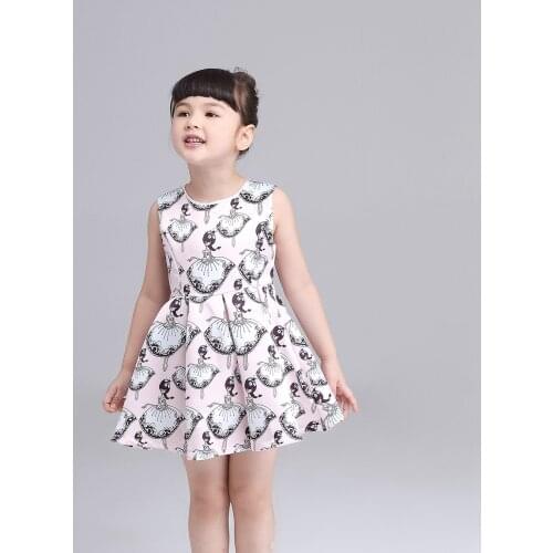 2020 New Girls Summer Dress Girls Clothing Sleeveless Girls Dress Children Princess Party Dress Costume Birthday Kids Clothes