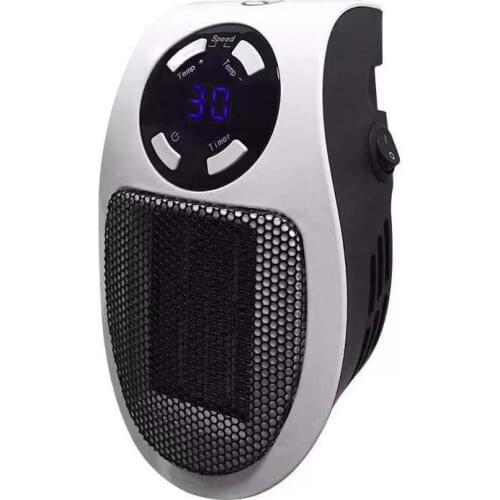Portable Electric Space Heater with Thermostat, Suitable for Office, Desk, Indoor Use EU Plug