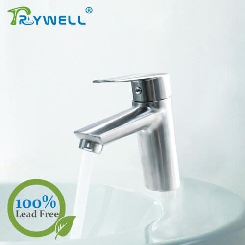 Trywell White Kitchen Faucets