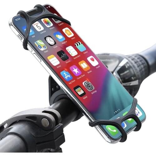 Bicycle Phone Holder 360 Degree Phone Holder For Bike Bicycle Motorcycle Handlebar Mobile Smartphone Mount