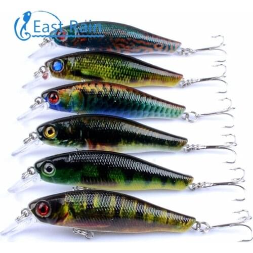 East Rain 8.5cm 8.7g Painted Suspension Bait for Freshwater Saltwater Fishing Lure SP Minnow Artificial Hard Bait Free Shipping