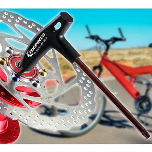 T25 High Strength Bicycle Disc Brake Rotor Screws Torx Wrench Repair Tools for Mountain Bike Bike Torx Wrench Brake Disc Screw