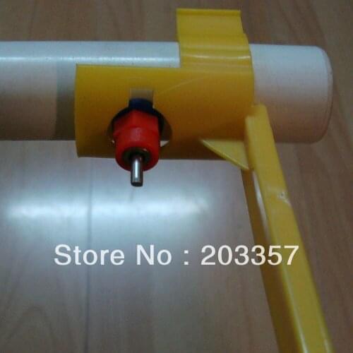 200 PCS Push style nipple AND 200 PCS Drip Cup for round pipe(25mm). Poultry chicken bird quail