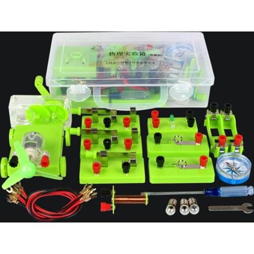 Basic Circuit Electricity Magnetism Learning Kit Physics Aids Kids Education Toy Blocks Kit funny Toy Physics Development Toy