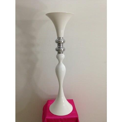 New style 94cm /37" White wedding flower vase wedding table stand wedding decoration Wedding road leads 10 pcs/lot