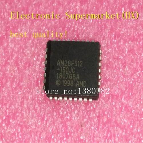 Free Shipping 50pcs/lots AM28F512-150JC AM28F512 PLCC-32 IC In stock