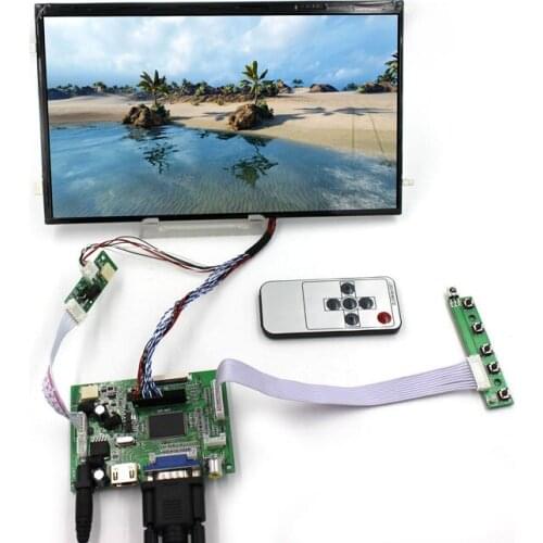 HD MI VGA 2AV LCD Controller Board with remote 10.1inch B101XAN01.2 1366x768 AHVA LCD panel