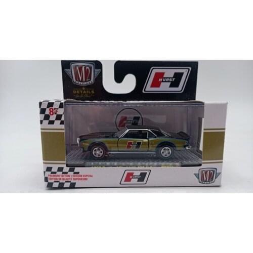 M2 1:64 1968 PONTIAC FIREBIRD 400 H.O Alloy model car Metal toys for childen kids diecast gift