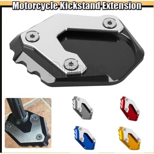 New Motorcycle Accessories CNC Side Stand Enlarge Plate Kickstand Extension For BMW R1200GS LC 2013-2018
