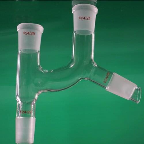 NEW 4-Way Distillation Adapter with 24/29 joint,NEW Claisen Adapter