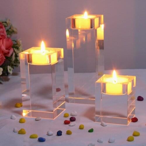 Candle holder candle Wedding decoration home decoration Candle light dinner candle