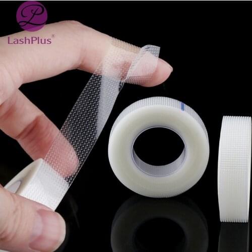 Professional 5 PCS Transparent Medical PE False Eyelash Extensions tape Double Eyelid Sticker Non-woven fake lash Eyeliner tapes