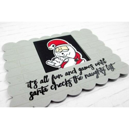 Christmas Santa Claus Transparent Clear Silicone Stamp/Seal for DIY Scrapbooking /Photo Album Decorative Card Making Clear Stamp 2019 new