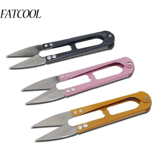 FATCOOL Garden Snips Shears For Succulent Flower Pruning Shears Bud Leaves Trimmer Bonsai Pruner Garden Tool 6Pcs/lot