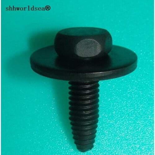 Shhworldsea 100 Pcs/Lot auto NUT Hexagon self-drilling screw for benz