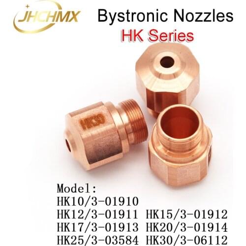 Free Shipping 10pcs Bystronic Laser Nozzles HK Series Nozzles High Pressure For Wholesale Bystronic Laser Cutting Machine