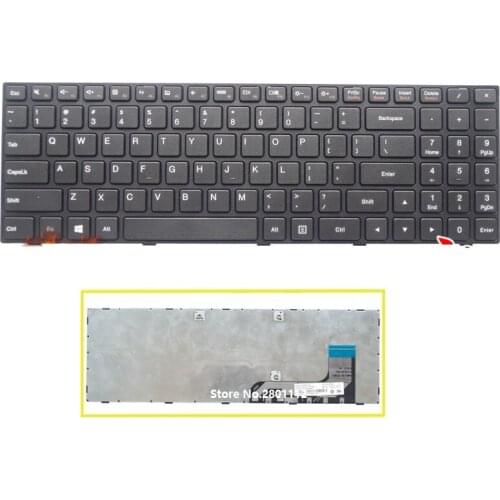 SSEA New Laptop US Keyboard For Lenovo Ideapad 100-15 100-15IB B50-10 100-15IBY