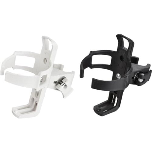 2 Pcs Water Cup Bracket for Xiaomi Mijia M365 M365Pro Electric Scooter Ninebot ES1 ES2 ES4 Dualtron Bike Bottle, White & Black