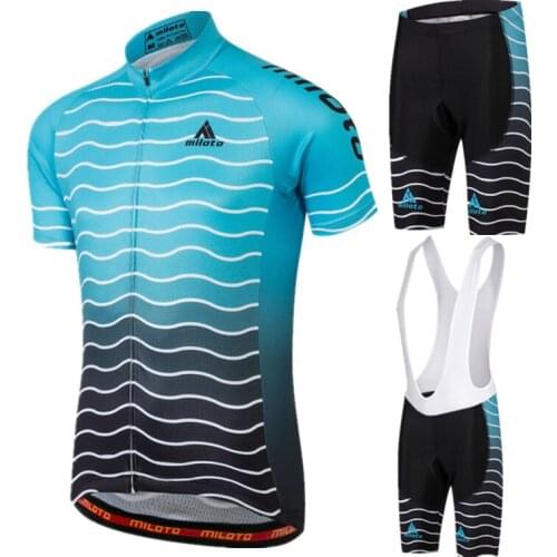 2017 MILOTO Cycling Jersey Mens Summer Short Sleeve Cycling Clothing Ropa Ciclismo MTB Bike Jersey Cycling Wear Maillot Ciclismo