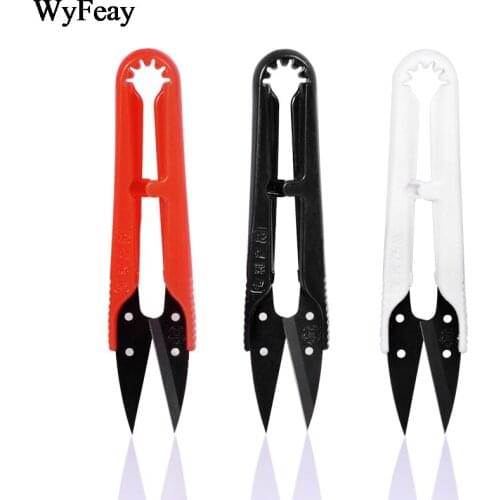 3Pcs/Lot Yarn Scissors Thread Scissors U Needlework Sewing Clipper Beading Tailor Cutting Threads Stitch Embroidery Thrum Shears