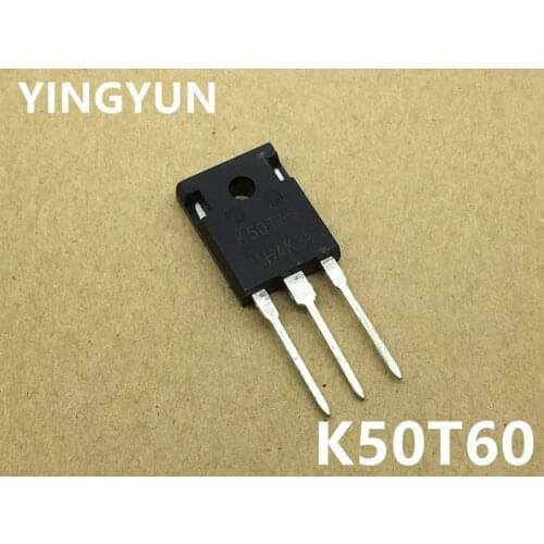 5PCS/LOT K50T60 IKW50N60T K50T60A 50T60 TO-247 50A/600V IGBT Field effect Triode