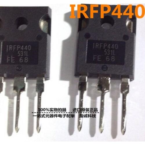 5 pcs/lote MOSFET IRFP440PBF IRFP440-247 Transistor original nuevo 500V8.8A