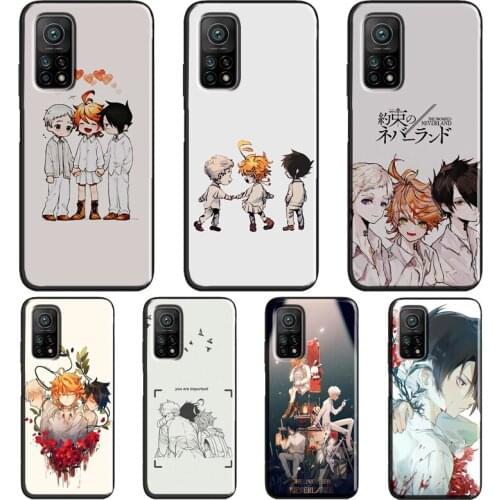The Promised Neverland Ray Emma Norman Case For POCO F3 M3 X3 Pro Cover For Xiaomi Mi 11 Lite Ultra Mi 10T Pro Mi Note 10 Lite