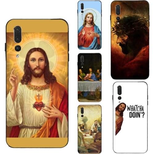 God Jesus Case For Huawei P30 Pro P10 P40 P20 Lite P Smart 2019 Z Mate 30 Pro 10 20 Lite Cover