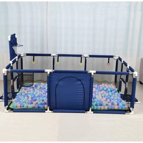 Childrens Playpen With Nets Baby Playpen Children Fence Baby Playground Baby Park Child Safety Barrier Kids Ball Pit Playpen
