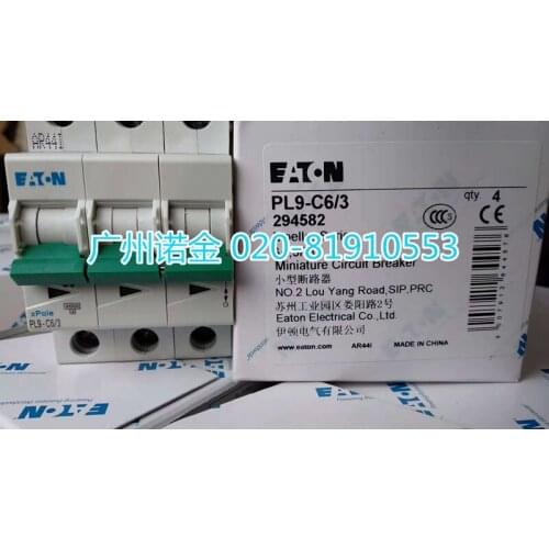 EATON PL9-C6/3 3P 100% new and original