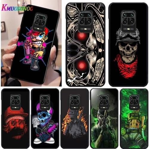Hot Grafiti Ganstar for Redmi K30i K30 9T K30T K30S K20 10X 9i 9AT 9A 9C 9 5G 4G Pro Ultra Prime Black Phone Case