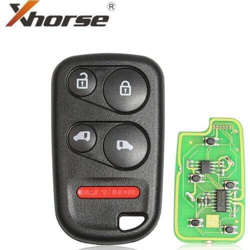 Xhorse VVDI2 Key Separate-4BTN-With Sliding Door BTN XKHO04EN 1 Piece