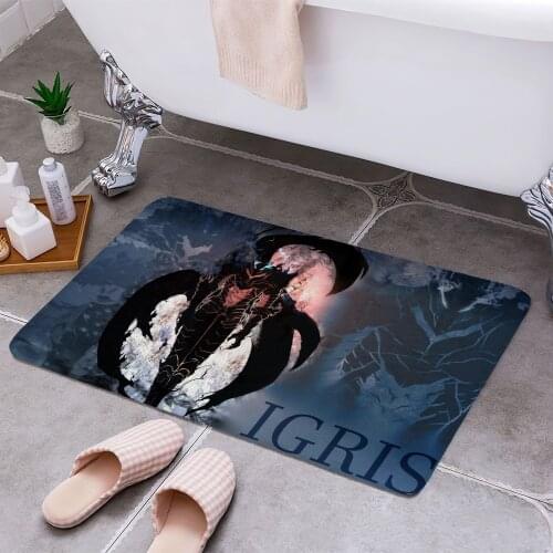 Igris Solo Levelling 3D Print Doormats Rectangle Non-Slip DoorMat Bedroom Kitchen Entrance Print Door rugs Dropshipping