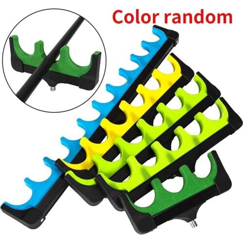 Fishing rod bracket support feeder pod bracket soft fishing rod fishing tackle carp universal cross bar bracket insert rack