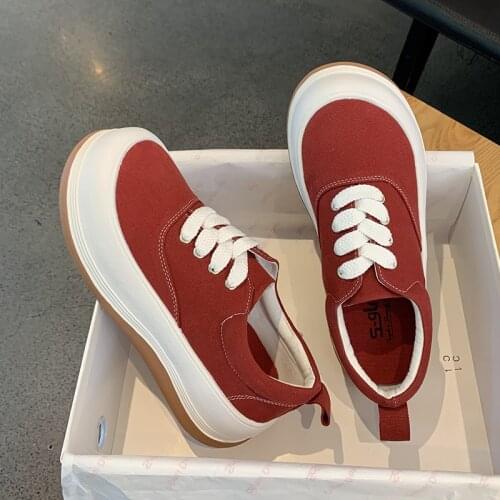 Sneakers Womens Sports Shoes Lolita Platform Vintage Casual Footwear Round Head Tennis Girls Boots Japanese Boots Female 2021