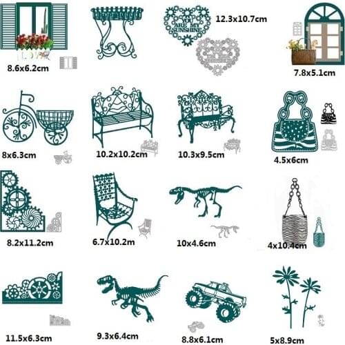 Craft metal cutting dies cut die mold Winter Christmas Series Scrapbook paper craft knife mould blade punch stencils dies