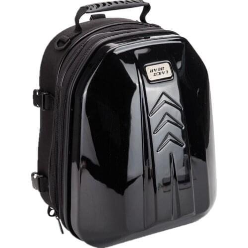 Multifunctional Motorcycle Back Seat Bag With Rain Cover Large Capacity Helmet Backpack Moto Travel Luggage Tail Bag 30-38L