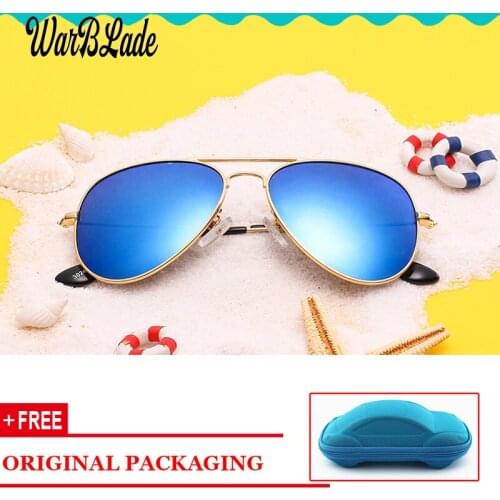WarBLade Fashion Baby Kids Polarized Sunglasses Pilot Style Children Boys Girls Sun Glasses UV400 Protection Oculos De Sol Gafas