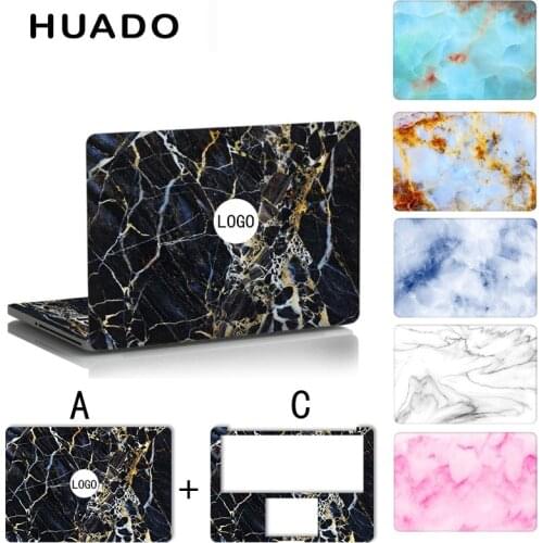 Marble grain notebook stickers 15.6 11.6 13.3 laptop skin vinyl sticker for macbook pro 15 13/air 11/Retina/mac with touch bar