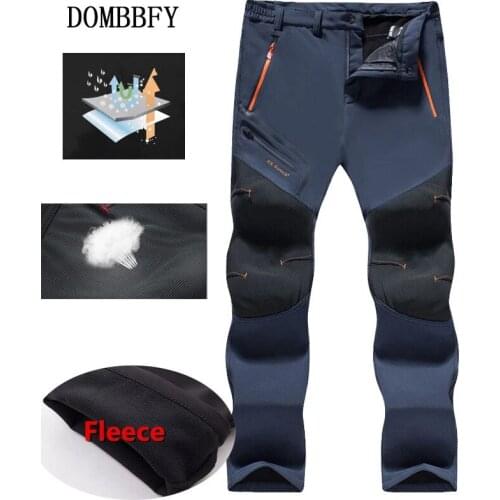 Men Winter Warm Cargo Pants Thermal Fleece Military Pants Men Tactical Casual Trousers Waterproof Windproof Pants Plus Size 6XL