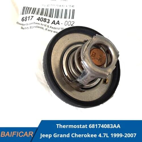 Baificar Brand New Genuine Thermostat 68174083AA For Jeep Grand Cherokee 4.7L 1999-2007